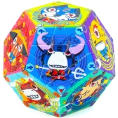 Z-cube Megaminx Chinese 12-years Calendar Цветной пластик