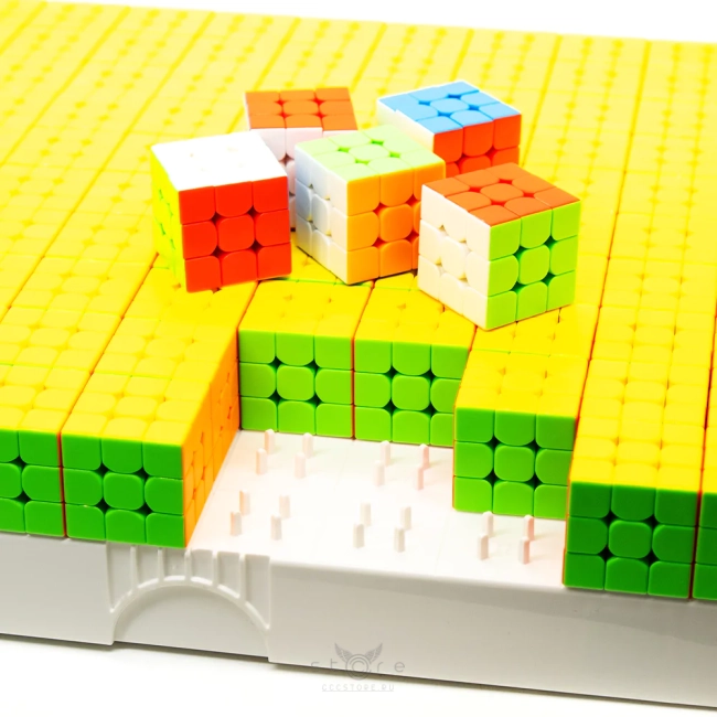 купить кубик Рубика moyu mosaic cube bundle 10x10 (100 кубиков по 3см)