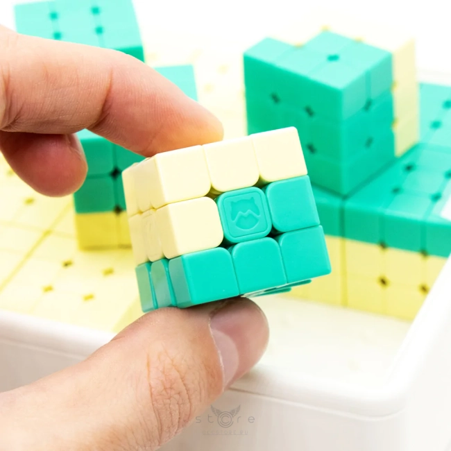 купить кубик Рубика gan mg3 328 mosaic cube bundle 4x4 (16 кубиков)