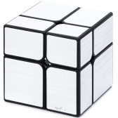 YJ Mirror Blocks 2x2x2 Черно-серебряный