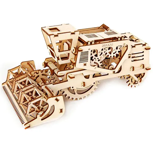 купить конструктор 3d-пазл ugears — комбайн