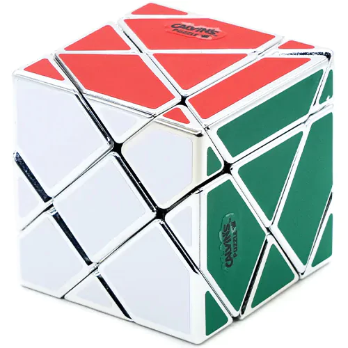купить головоломку calvin's puzzle super fisher 3x3x3 cube metallized