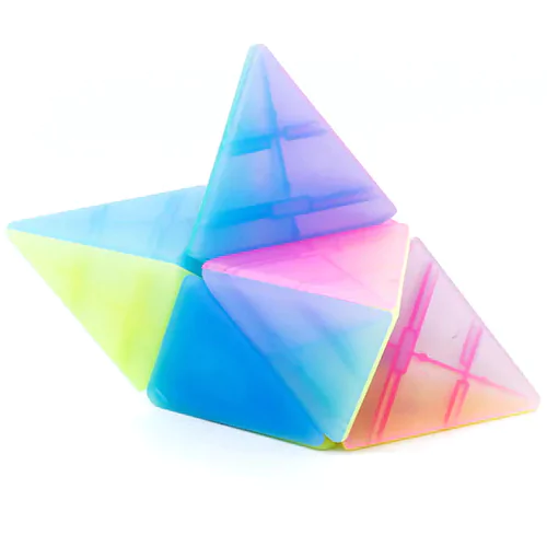 купить головоломку qiyi mofangge pyraminx 2x2x2 jelly