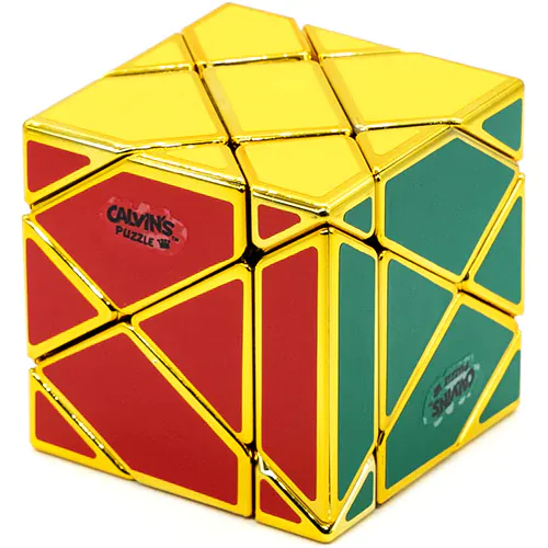 купить головоломку calvin's puzzle super fisher 3x3x3 cube metallized