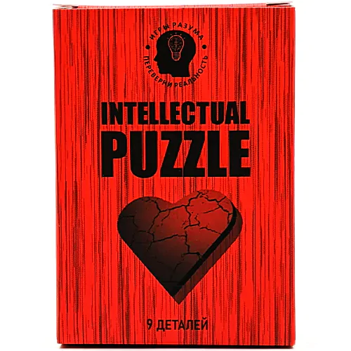 купить головоломку intellectual puzzle &quot;сердце&quot;