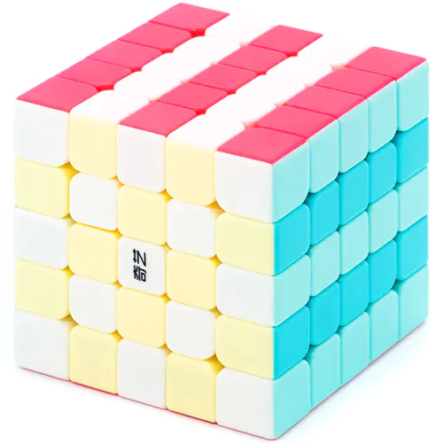 купить кубик Рубика qiyi mofangge 5x5x5 qizheng neon