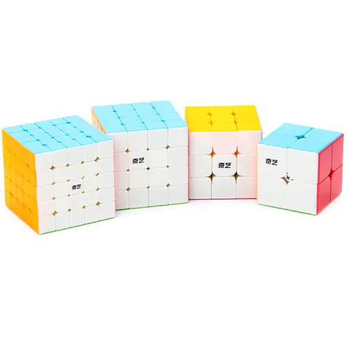 купить кубик Рубика qiyi mofangge 2x2x2-5x5x5 set v2