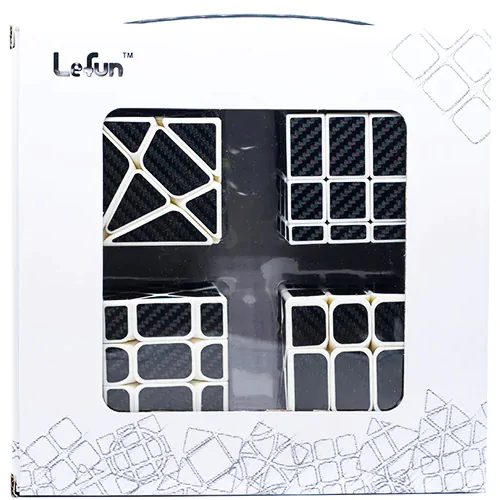 купить головоломку lefun hollow sticker monochrome cube gift box