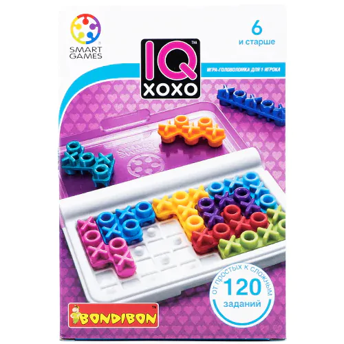 купить логическая игра bondibon iq - xoxo