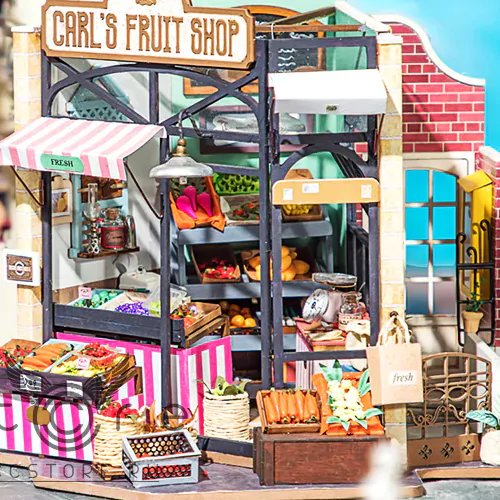 купить интерьерный конструктор robotime — carl's fruit shop