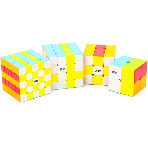 купить кубик Рубика qiyi mofangge 2x2x2-5x5x5 set v2