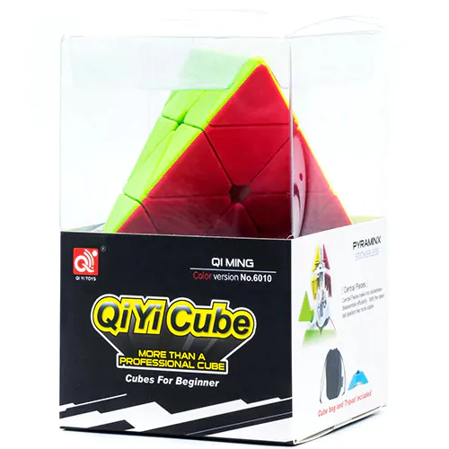 купить головоломку qiyi mofangge pyraminx qiming подарочный комплект