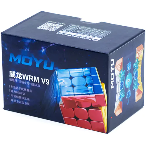 купить кубик Рубика moyu 3x3x3 weilong wr m v9 magnetic core + maglev uv coated