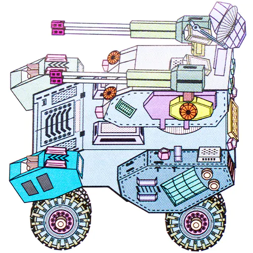 купить металлический конструктор (мини) — army special vehicle