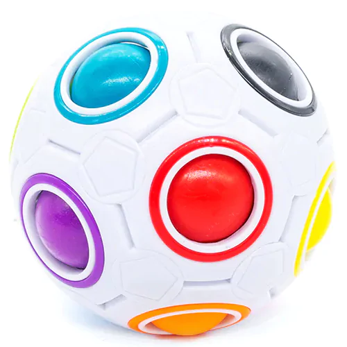 купить головоломку yj rainbow ball 3d пятнашки