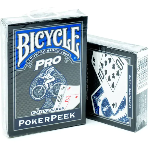 купить карты bicycle poker peek pro