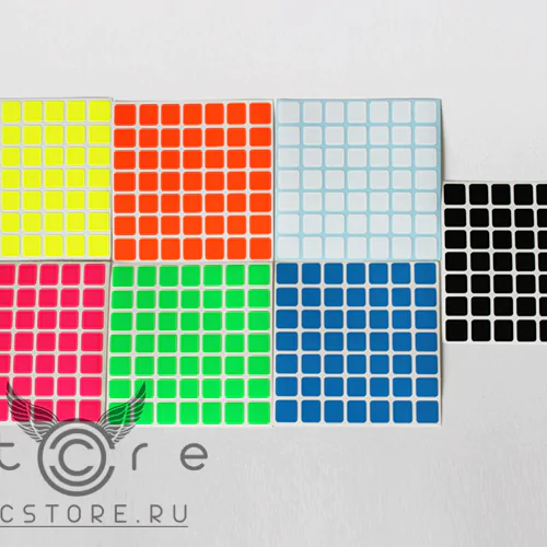 купить наклейки z-стикеры на 7x7x7 mini полный флю