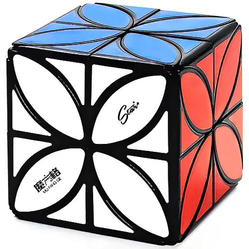 Сборка головоломки QiYi MoFangGe Сlover Cube