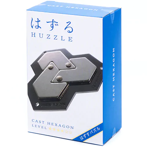купить головоломку hanayama huzzle cast hexagon 4 ур.