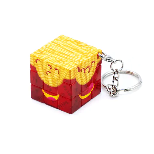 купить кубик Рубика calvin's puzzle yummy french fries 3x3x3 брелок