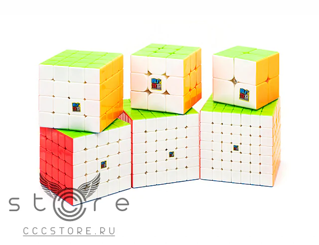 Купить набор головоломок MoYu 2x2x2-7x7x7 Cubing Classroom SET, MoYu Cubing Classroom WCA SET