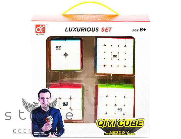 Купить набор кубиков Рубика QiYi MoFangGe 2x2x2-5x5x5 SET