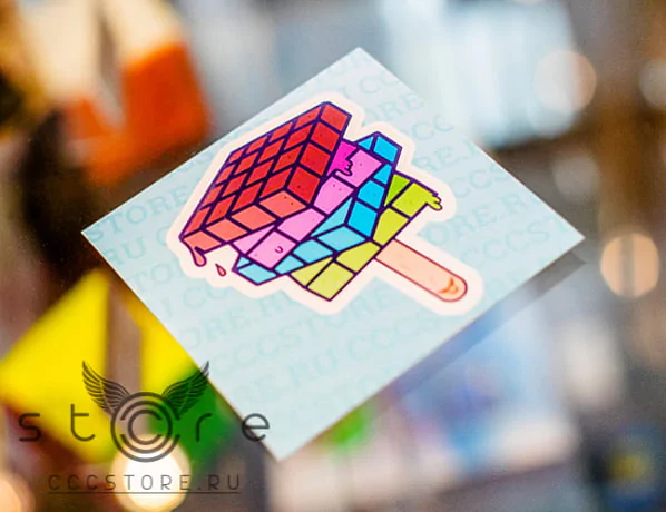 Купить наклейку Кубик Рубика 4x4x4