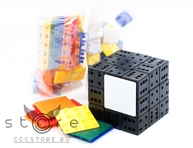 Комплектация головоломки Cubetwist Bandage Cube DIY