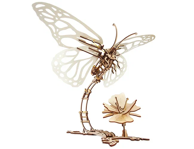 Купить 3D-пазл Ugears — Бабочка