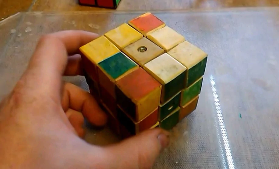кубик рубика из дерева