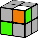 сборка слоя кубика Рубика