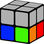 алгоритм сборки первого слоя кубика