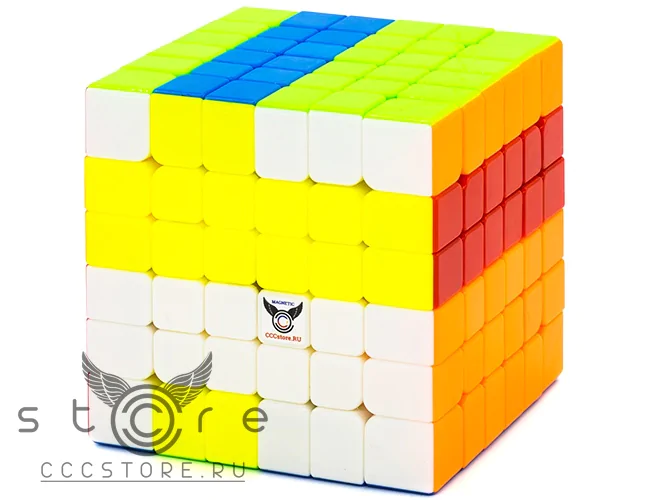 Купить кубик Рубика CCC MAGNETIC QiYi MoFangGe 6x6x6 WuHua V2