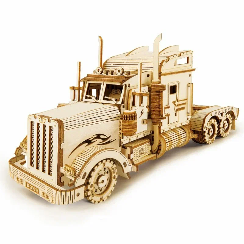 Купить Деревянный конструктор RoboTime — Heavy Truck