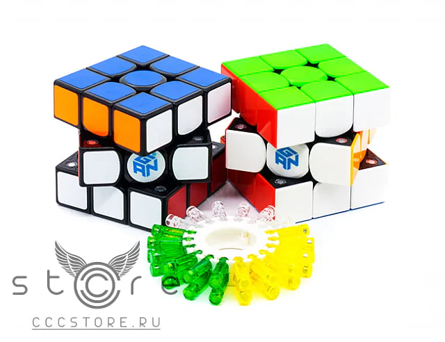 Комплектация Кубика Рубика Gan 356 X Numerical IPG 3x3x3