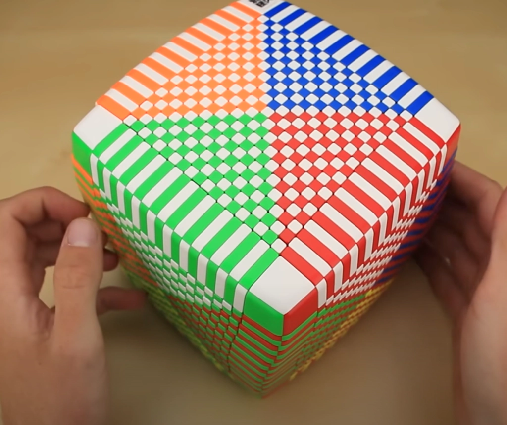узор на кубике рубика 21х21