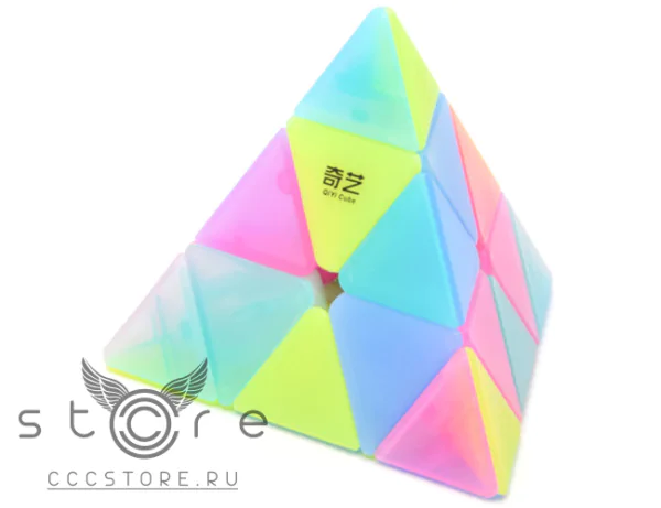 Купить QiYi MoFangGe Pyraminx QiMing Jelly