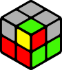 кубик Рубика второй слой