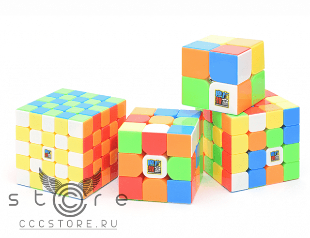Набор из 4 головоломок MoYu 2x2x2-5x5x5 Cubing Classroom SET