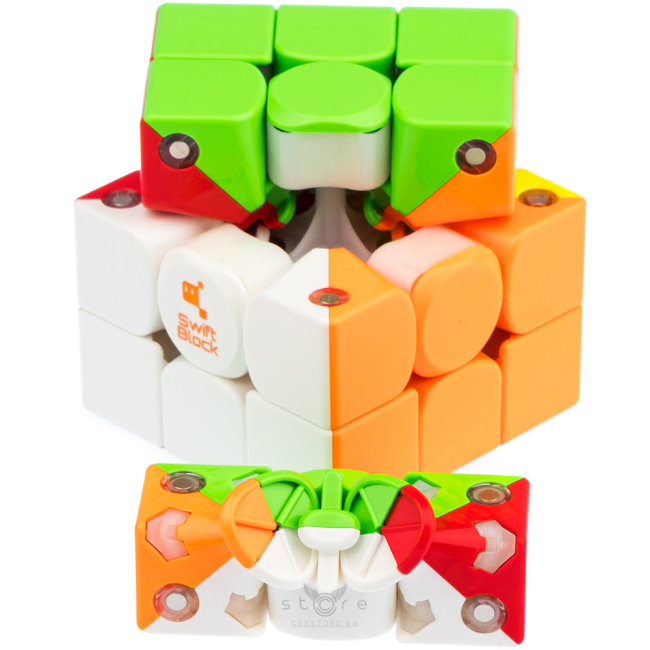 купить кубик Рубика gan 355s 3x3x3 swift block m (year of the horse edition)