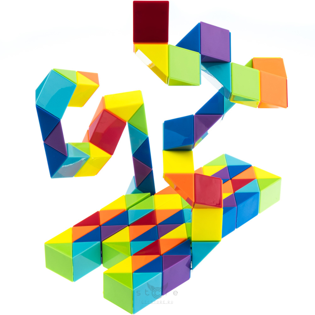 купить головоломку diansheng rainbow snake 108 элементов
