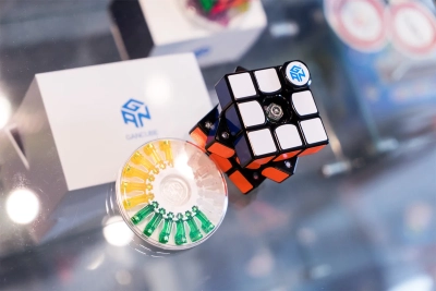 Флагманский кубик Рубика Gan 356 X Numerical IPG 3x3x3