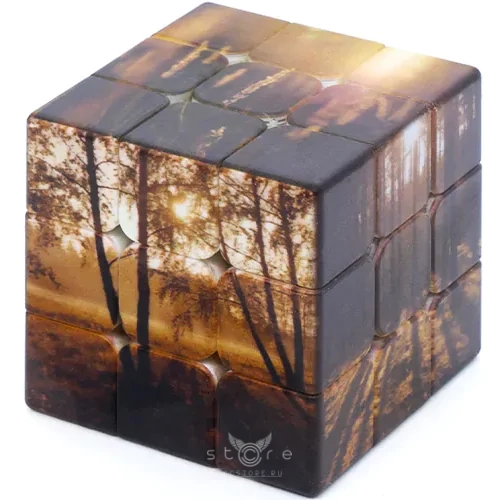 купить кубик Рубика z-cube 3x3x3 лесной пейзаж