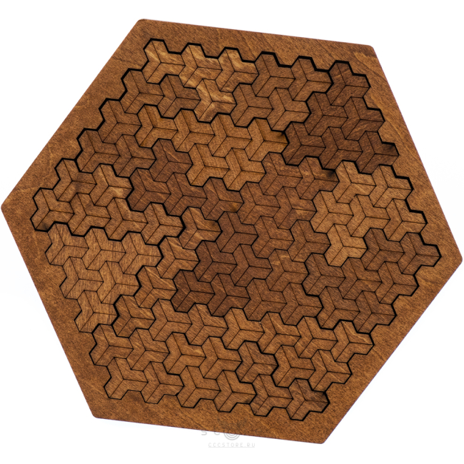 купить головоломку деревянная головоломка hexagon puzzle