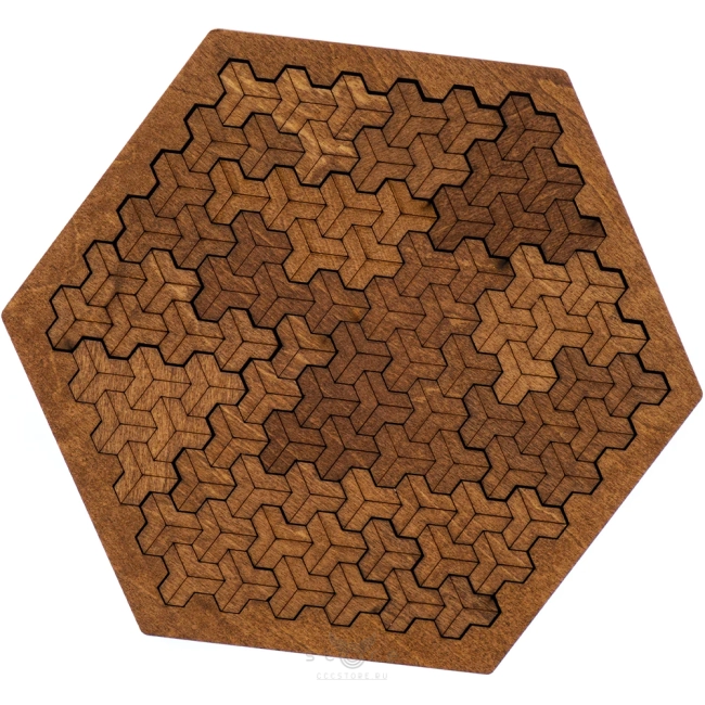 купить головоломку деревянная головоломка hexagon puzzle
