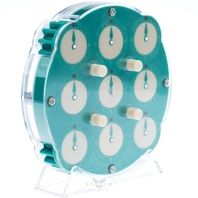купить головоломку qiyi mofangge clock v2 m emerald limited