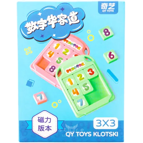купить головоломку qiyi mofangge children klotski 8 (детские пятнашки)