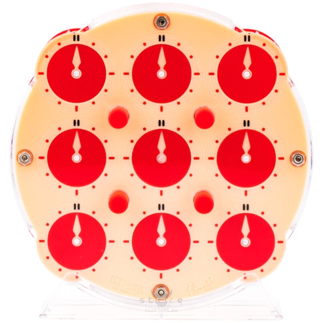 купить головоломку qiyi mofangge clock magnetic chuanshi limited