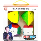 QiYi MoFangGe Нестандартный Набор 2 Цветной пластик