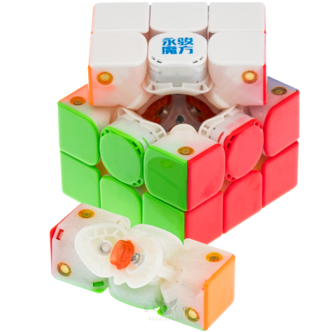 купить кубик Рубика yj 3x3x3 meta3 (8-magnet ball-core + uv)